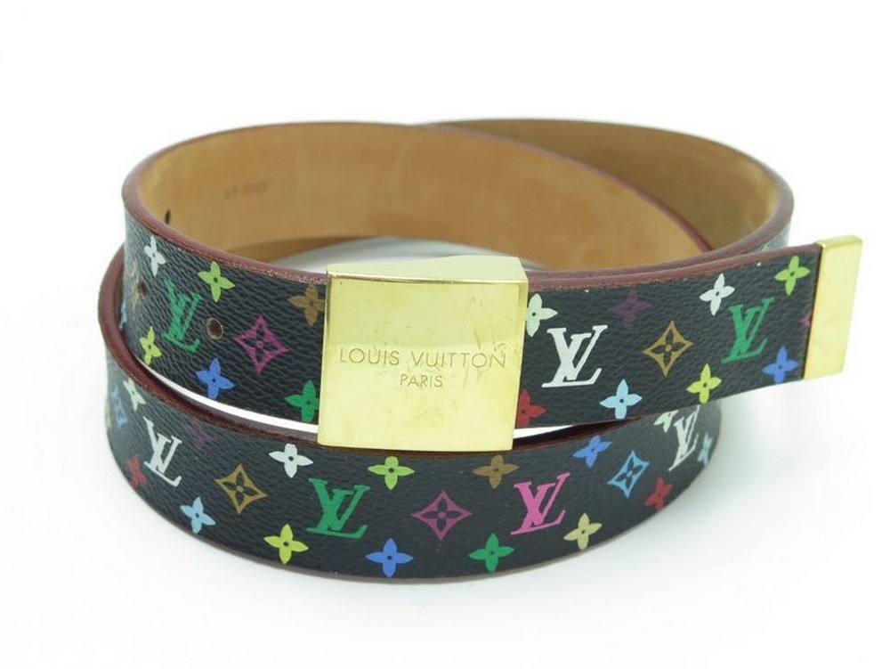 ceinture louis vuitton t 80 toile monogram multicolor