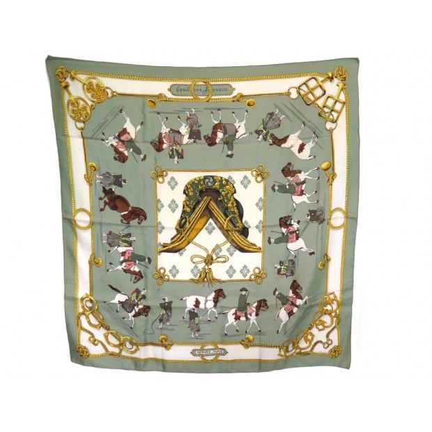 FOULARD HERMES EQUITATION JAPONAISE 