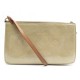 POCHETTE LOUIS VUITTON CUIR VERNI MONOGRAM BEIGE 