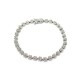 VINTAGE BRACELET OR BLANC 18K DIAMANT 1.12 CARAT 