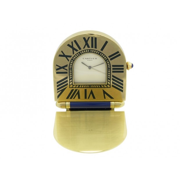 cartier travel clock battery