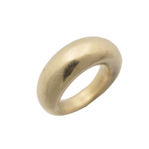 BAGUE CHAUMET JONC TAILLE 54 EN OR JAUNE 18K 13 GR ECRIN YELLOW GOLD RING 3200€