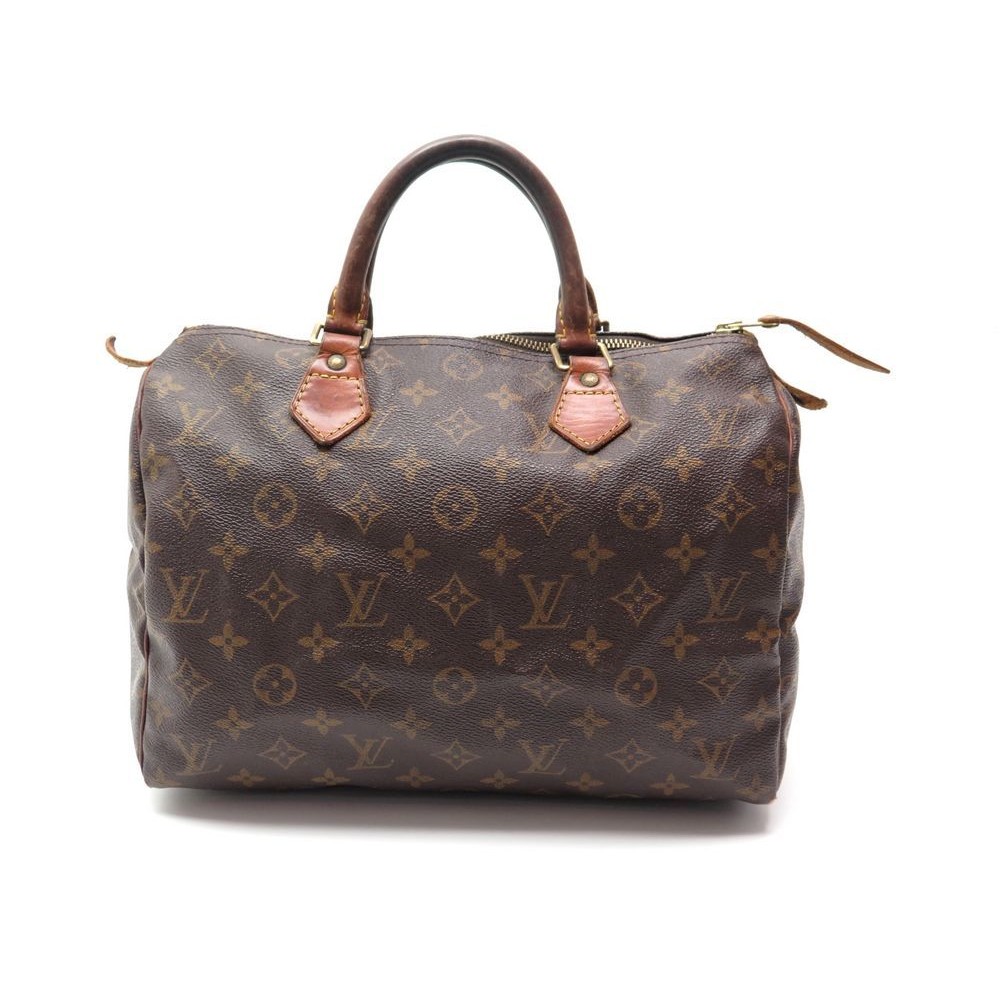 Sac Speedy 30 en toile damier ébène - Louis Vuitton