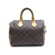 SAC A MAIN LOUIS VUITTON SPEEDY 25 EN TOILE MONOGRAM MARRON CANVAS HANDBAG 785€