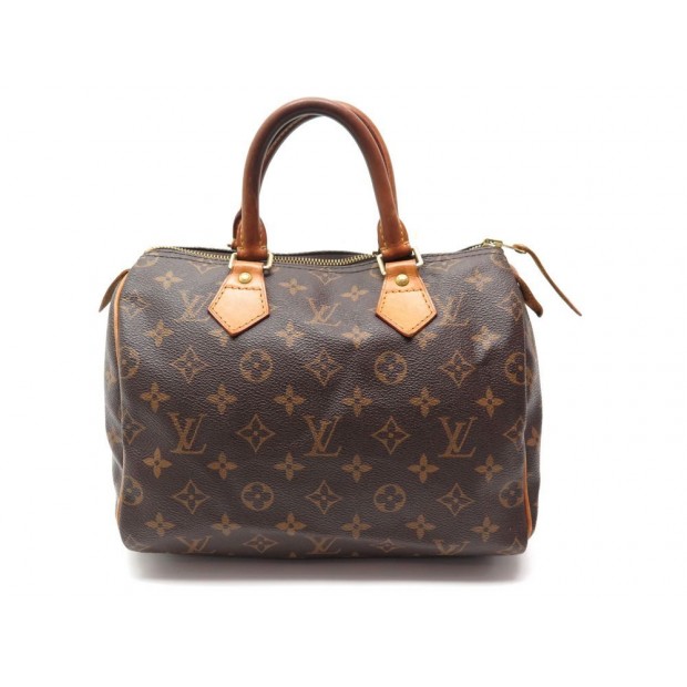 SAC A MAIN LOUIS VUITTON SPEEDY 25 CABAS TOILE MONOGRAM LV HAND BAG PURSE 785€