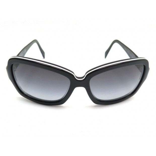 NEUF LUNETTES DE SOLEIL CHANEL LOGO CC 5143 EN PLASTIQUE NOIR SUNGLASSES 350€