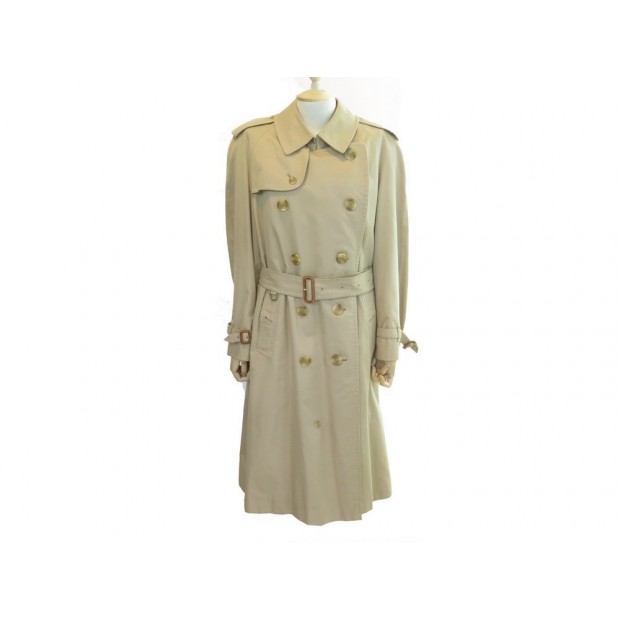 IMPERMEABLE BURBERRYS MANTEAU DOUBLURE LAINE SHORT 48 M TRENCH COAT 1500€