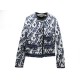 NEUF VESTE LOUIS VUITTON MONOGRAM T36 S BLEU & BLANC WHITE & BLUE JACKET 2400