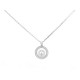 COLLIER CHOPARD HAPPY SPIRIT OR BLANC 18K ET DIAMANTS 7670 