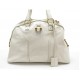 SAC A MAIN YVES SAINT LAURENT MUSE 156464 EN CUIR ECRU WHITE HAND BAG 1480 