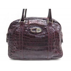 SAC CHRISTIAN DIOR CUIR CROCODILE