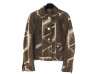veste gucci tye dye t38 40 m en cuir suede marron