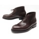 NEUF CHAUSSURES JM WESTON 513 CHUKKA FOURRE 7E 41 BOTTINES CUIR MARRON BOOT 650