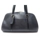 VINTAGE SAC A MAIN LOUIS VUITTON SOUFFLOT WEEK-END CUIR EPI NOIR HAND BAG 2030€