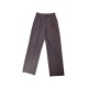 NEUF PANTALON HERMES EN LAINE MARRON TAILLE HAUTE BROWN WOOL TROUSERS NEW