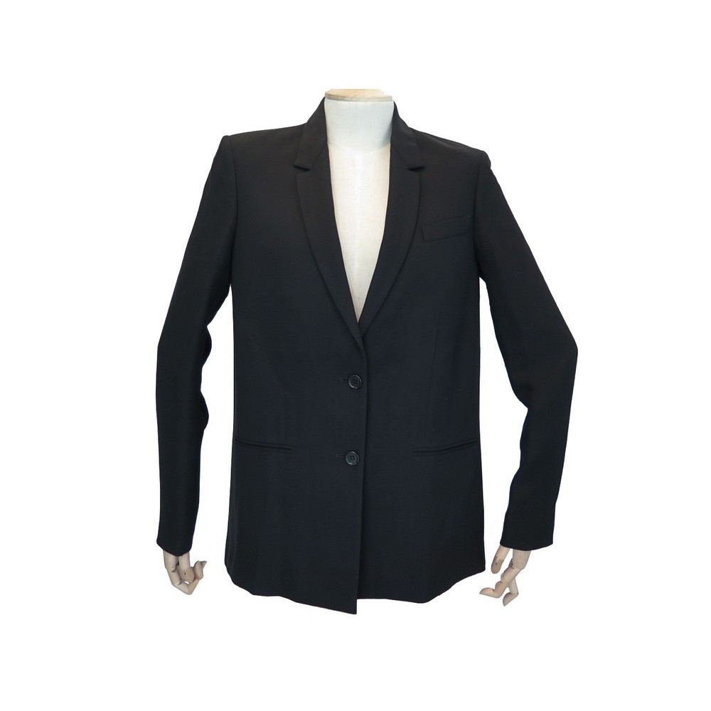 veste givenchy taille 38 m en laine noir femme women