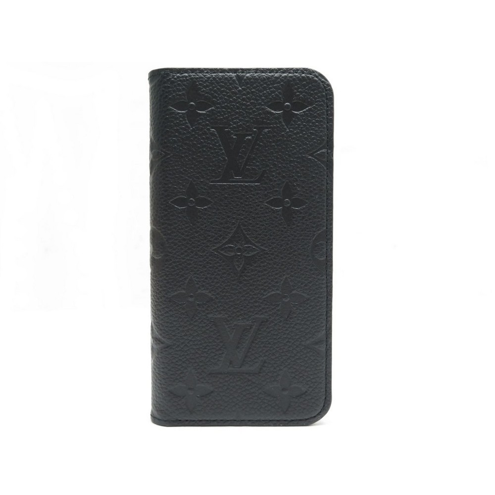 Louis Vuitton iPhone Folio Monogram Eclipse XS MAX Black/Gray in