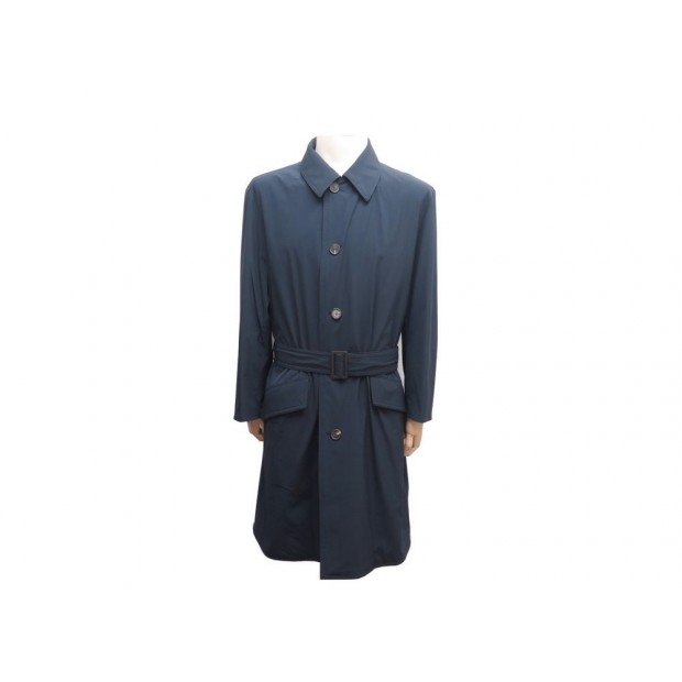 NEUF VESTE HERMES IMPERMEABLE TOILOVENT TECHNIQUE 56 TRENCH MANTEAU COAT 2750€