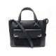 NEUF SAC A MAIN L DE LANCEL PM A07679 BANDOULIERE EN DAIM ET CUIR NOIR BAG 1290€