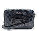 NEUF SAC A MAIN PRADA 1NF674 POCHETTE EN PYTHON NOIR + BANDOULIERE BLACK PURSE