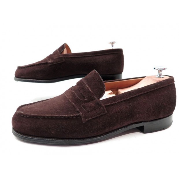 MOCASSINS 180 JM WESTON 7D 41.5 VEAU VELOURS 