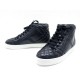 NEUF CHAUSSURES BURBERRY WESTFORD BASKETS MONTANTES 38.5 CUIR SNEAKERS 395€