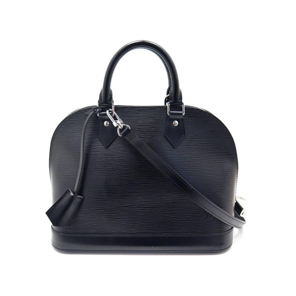 sac a main louis vuitton alma en cuir epi noir