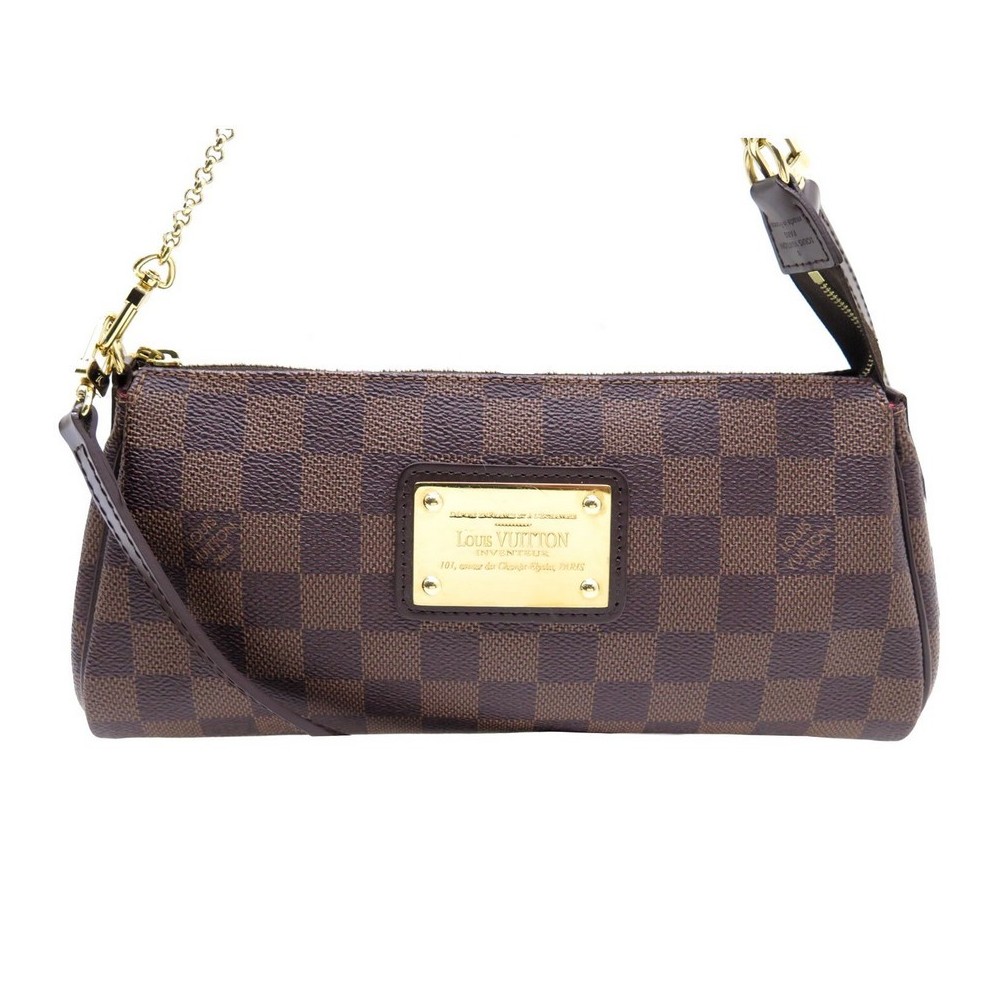 Monogram - Louis - M51980 – sac cabas louis vuitton en toile damier ebene  et cuir marron - Pochette - Les derniersères sacs Louis Vuitton Americas  Cup mises en ligne - Accessoires - Bag - Vuitton - Hand