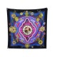 FOULARD HERMES LA RONDE DES HEURES LOIC DUBIGEON CARRE 90 SOIE NOIR SCARF 370€