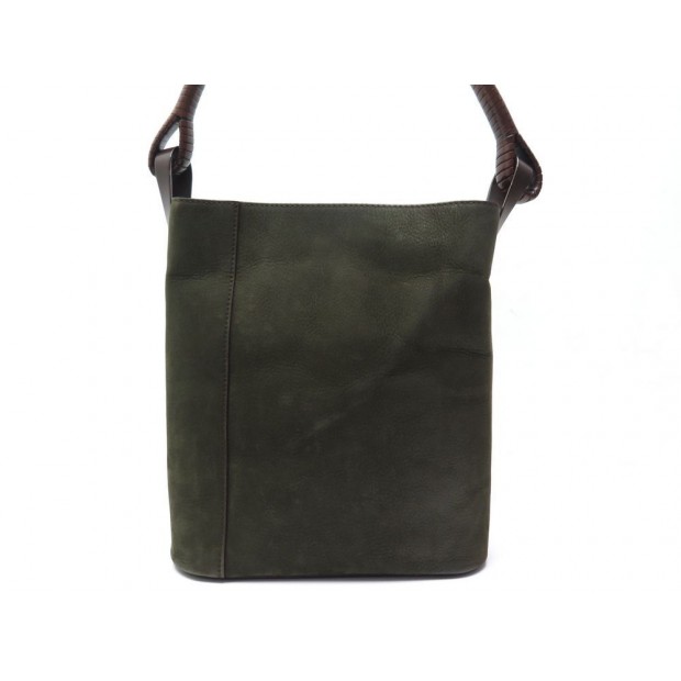 NEUF SAC A MAIN KENZO PAGADON CUIR SUEDE 