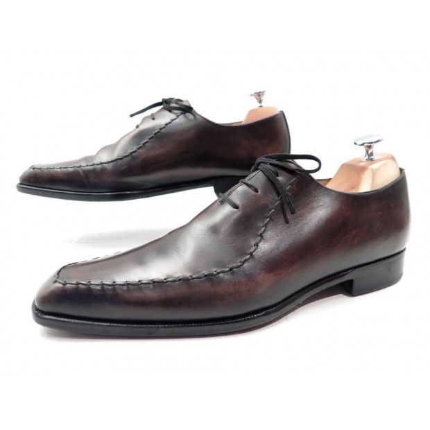 CHAUSSURES GERARD SENE 8.5 42.5 RICHELIEU EN CUIR + POCHONS BERLUTI SHOES 665€