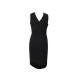 NEUF ROBE BURBERRY EN POLYESTER NOIR DEBARDEUR BLACK DRESS VEST TOP NEW 425