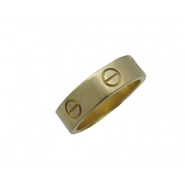 BAGUE CARTIER LOVE B4084652 EN OR JAUNE 18 K TAILLE 52 YELLOW GOLD RING 1600