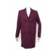 NEUF MANTEAU GIVENCHY TAILLE 36 S EN LAINE BORDEAUX NEW BURGUNDY WOOL COAT 1990€