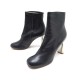 CHAUSSURES CELINE BOTTINES CUIR NOIR T41 