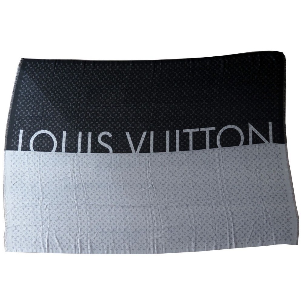 Louis Vuitton Monogram Split Cashmere Scarf