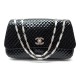 NEUF SAC A MAIN CHANEL TIMELESS BANDOULIERE EN CUIR VERNI MATELASSE PURSE 4100€