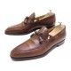 CHAUSSURES BERLUTI ANDY 10 44 MOCASSINS A PAMPILLES EN CUIR MARRON SHOES 1580€