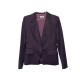 VESTE YVES SAINT LAURENT BLAZER TAILLE 38 M LAINE PRUNE WOOL PLUM JACKET 1990€