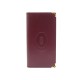 NEUF PORTE AGENDA MUST DE CARTIER EN CUIR BORDEAUX LEATHER DIARY HOLDER NEW 310€