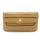 POCHETTE A MAIN MUST DE CARTIER CUIR CAMEL & BORDEAUX LEATHER BROWN HANDBAG 