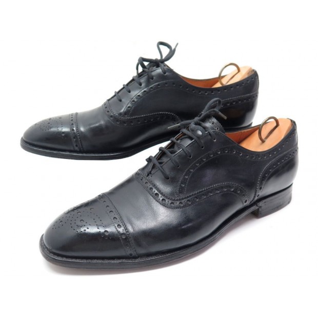 CHAUSSURES CHURCH'S DIPLOMAT 9C 43 RICHELIEU BOUT FLEURI CUIR + EMBAUCHOIRS 690€