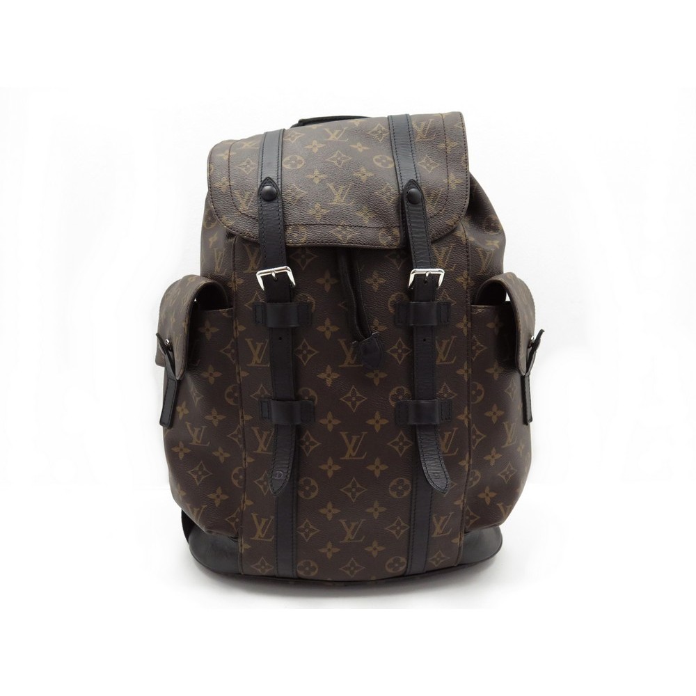 Louis Vuitton LV Trio messenger macassar monogram Brown Leather