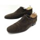 CHAUSSURES TOD'S RICHELIEU 7.5 IT 42.5 FR EN DAIM MARRON BROWN DEER SHOES 530€