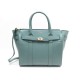 NEUF SAC A MAIN MULBERRY BAYSWATER CUIR GRAINE VERT D'EAU LEATHER HAND BAG 1195