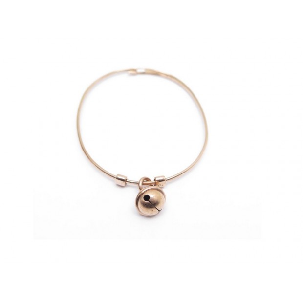 BRACELET DODO POMELLATO BANGLE & GRELOT NE TE PERDS PAS EN OR ROSE 9K GOLD 715