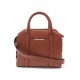 NEUF SAC A MAIN LANCEL ADJANI A07102 CUIR GRAINE COGNAC BANDOULIERE PURSE 950€