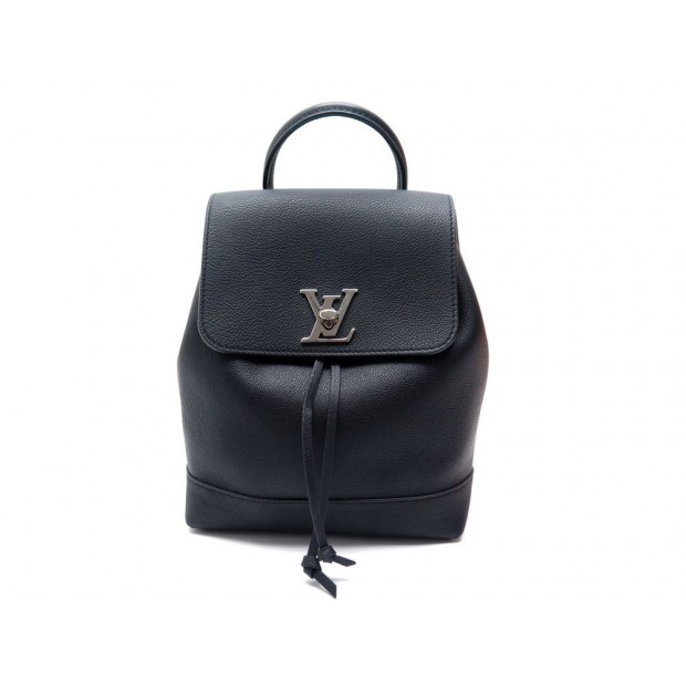 SAC A DOS LOUIS VUITTON LOCKME M41815 EN CUIR GRAINE NOIR BLACK BACKPACK 2020€