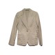 NEUF VESTE GUCCI 1 BOUTON BLAZAR 44 IT 40 FR EN COTON BEIGE COTTON JACKET 1700€