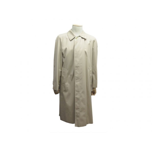 NEUF IMPERMEABLE BURBERRYS REG C87D T 50 M HOMME COTON BEIGE TRENCH COAT 1500